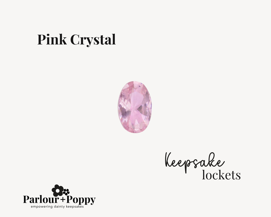 Pink Crystal Charm