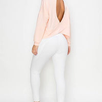 Cutout Long Sleeve Top