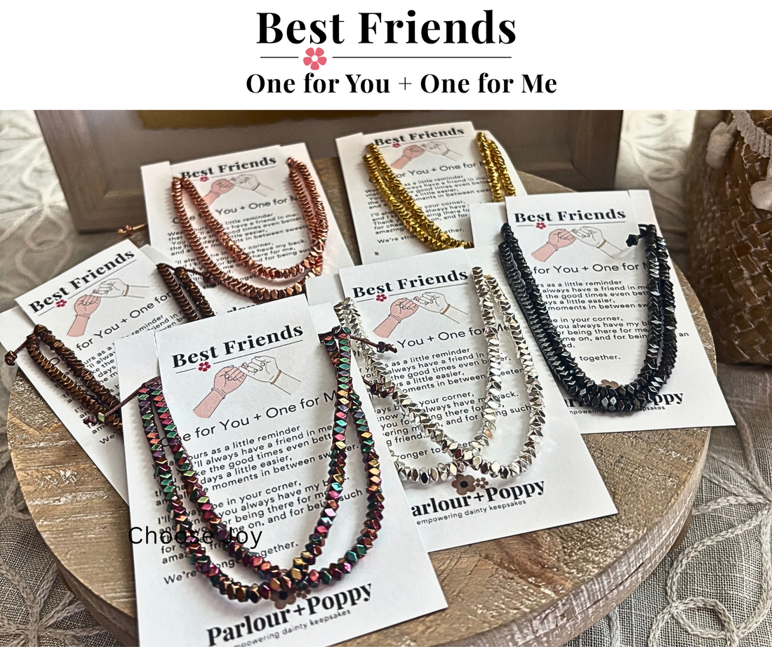 Best Friend Bracelet Duo — One for You + One for Me