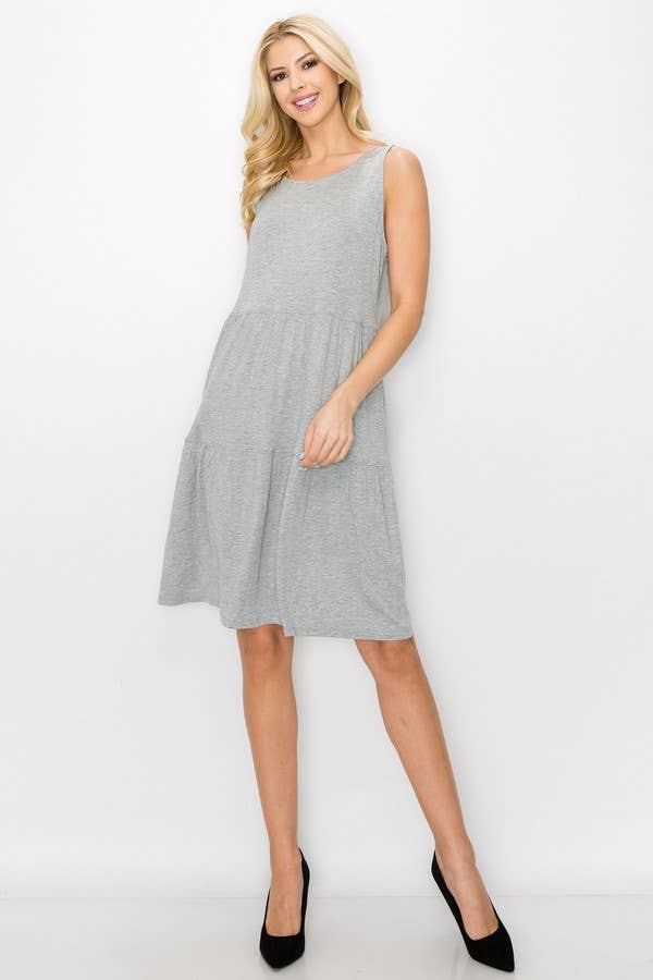 Bohemian Bella Sleeveless Layered Dress