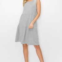 Bohemian Bella Sleeveless Layered Dress