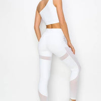 Side Shoulder Sports Bra