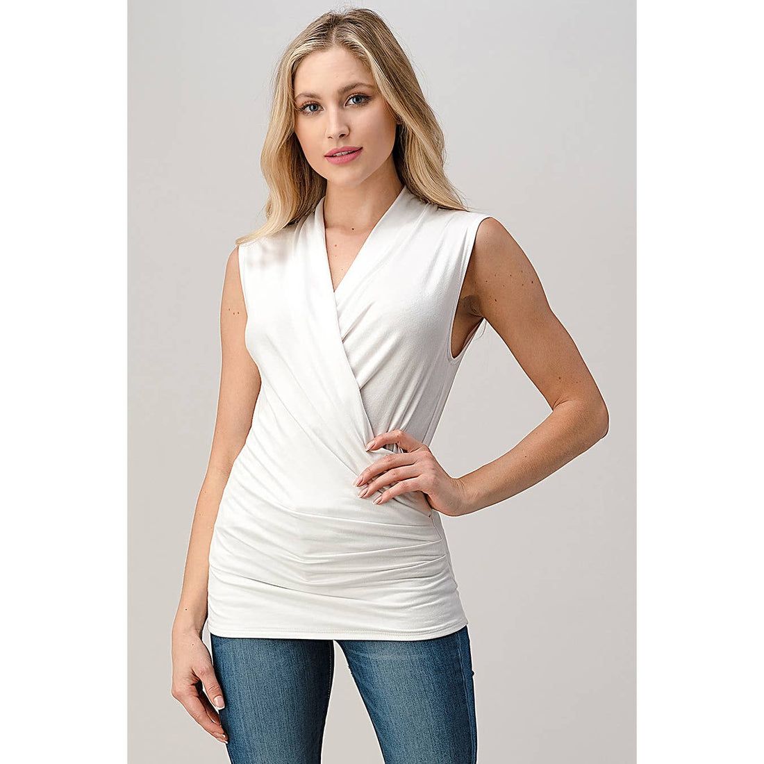 Surplice Modal Top