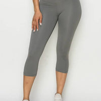 Activewear Capri W/ Hidden Pocket