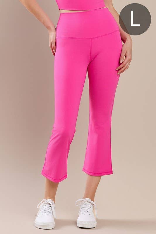 Butterysoft Yoga Flare High Waisted Capri Pants