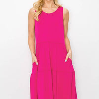 Bohemian Bella Sleeveless Layered Dress