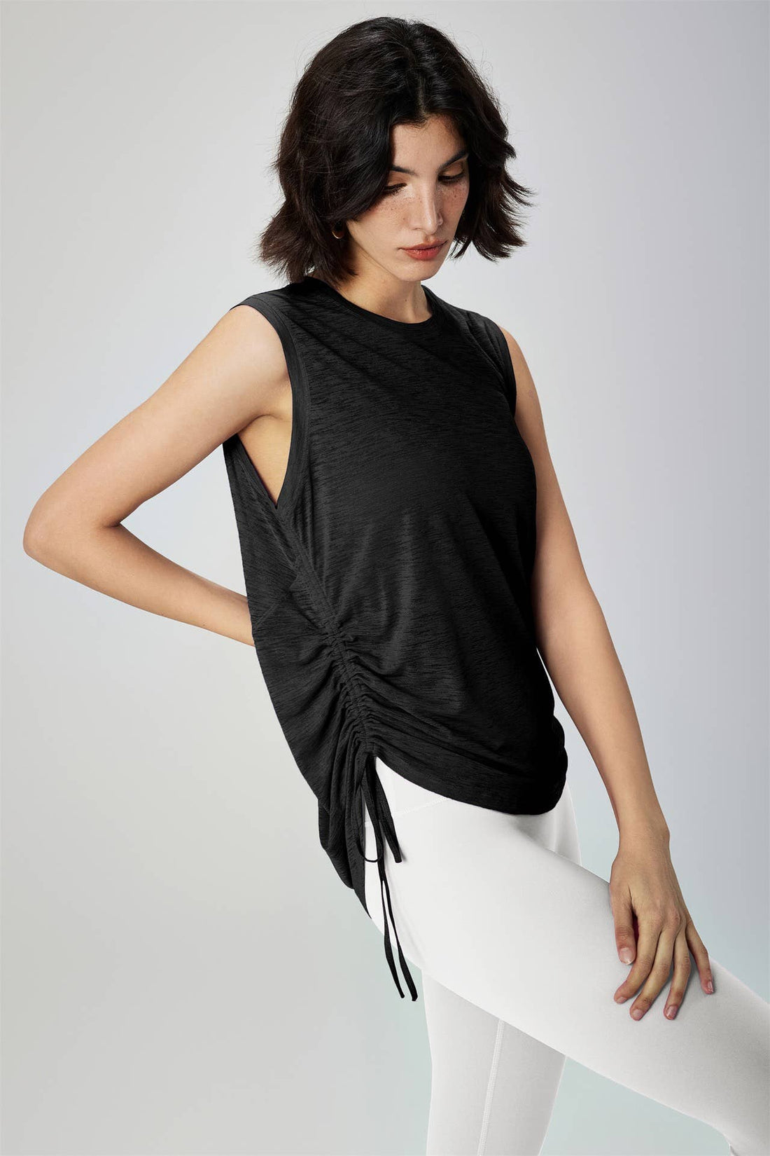 Lucia Side Ruched Cover Up Tank Top