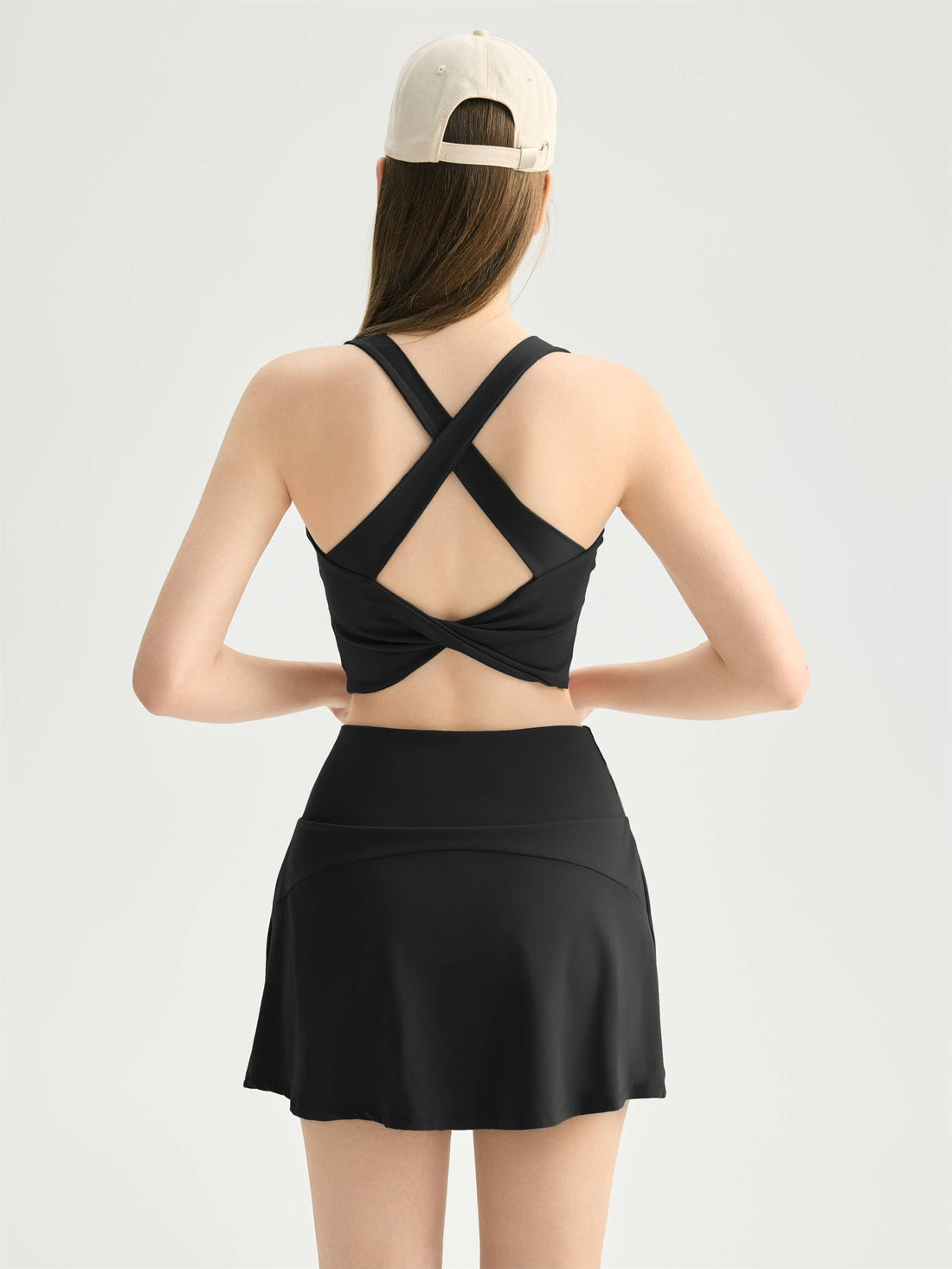 Emmie Cross-Back Sculpting Sports Bra