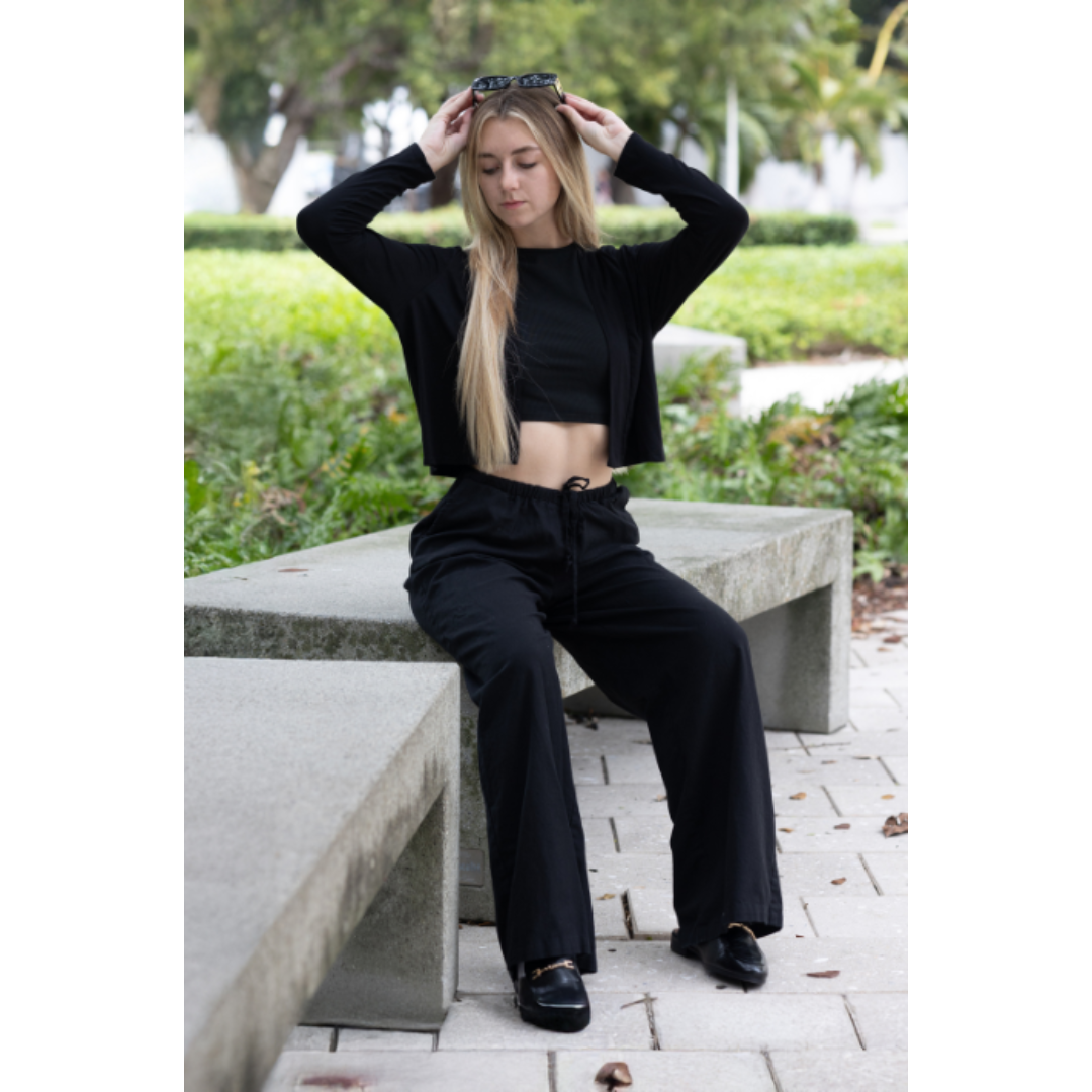 Cropped Cardigan