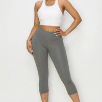 Activewear Capri W/ Hidden Pocket