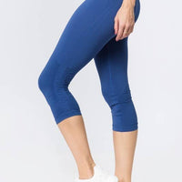 Cinched Ankle Seamless Activewear Leggings