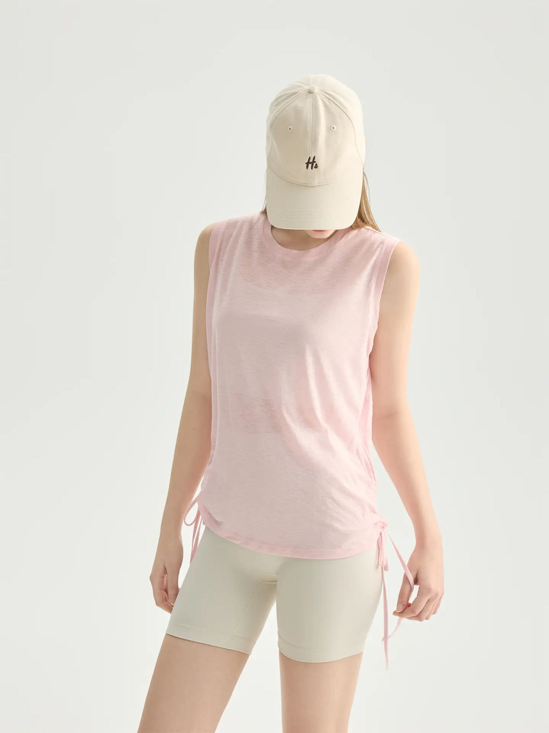 Lucia Side Ruched Cover Up Tank Top