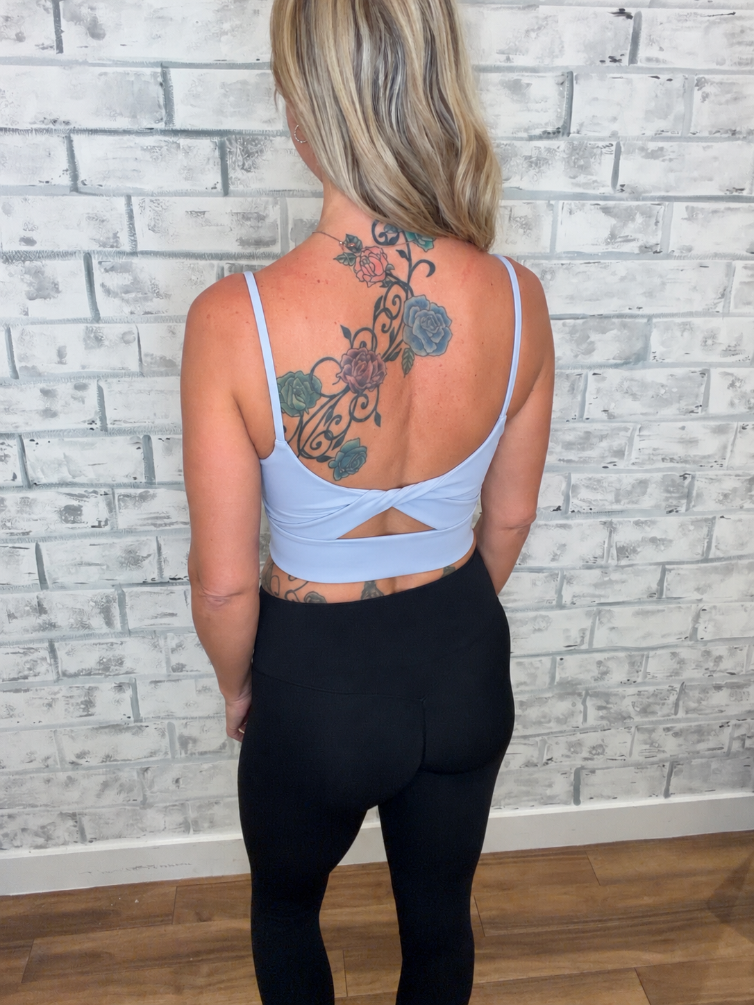 Twist Back Bra