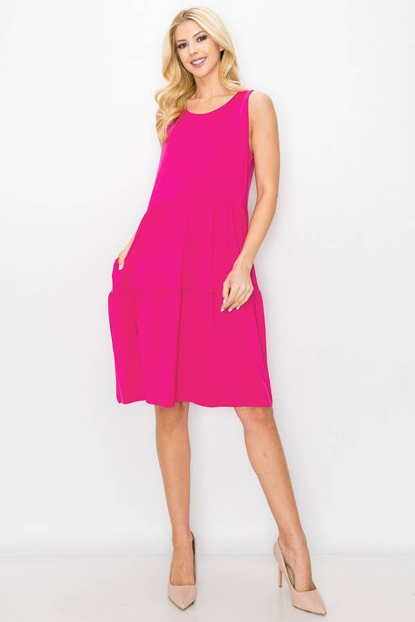 Bohemian Bella Sleeveless Layered Dress