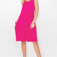 Bohemian Bella Sleeveless Layered Dress