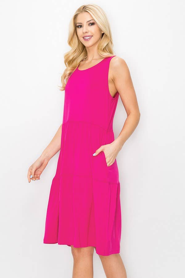 Bohemian Bella Sleeveless Layered Dress