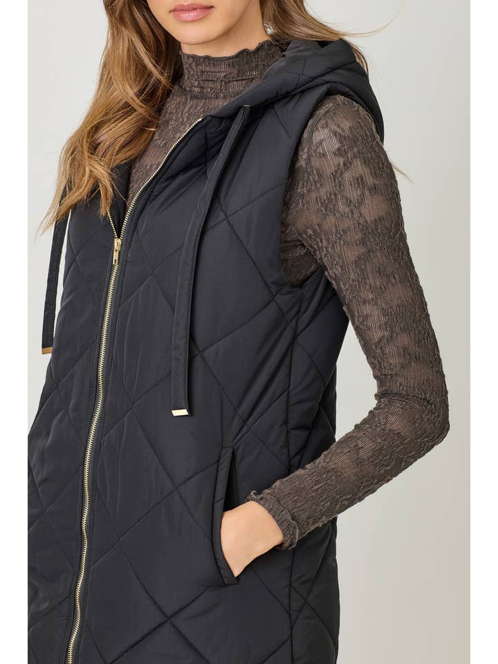 Quilted Puffer Vest