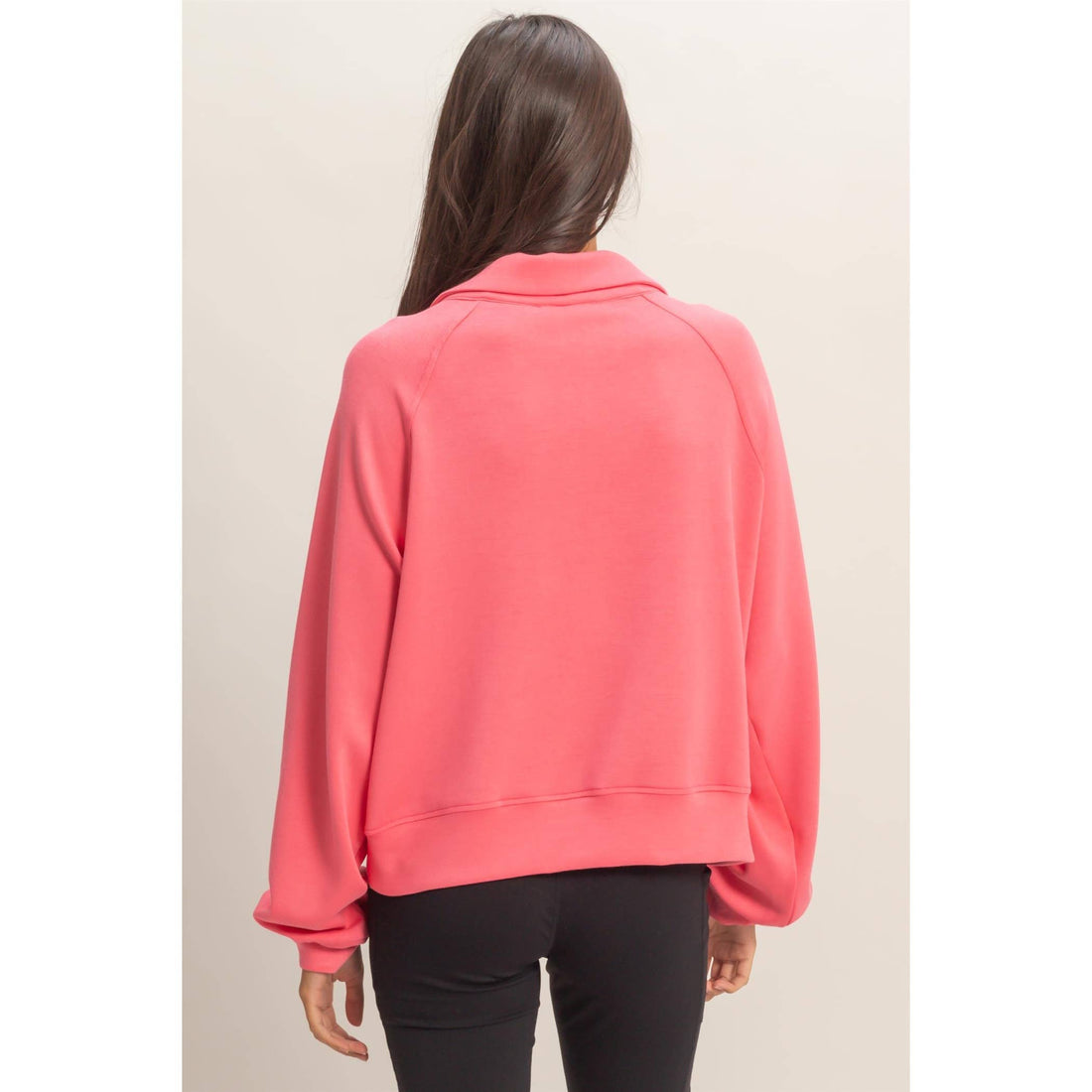 Half-Zip Collar Pullover