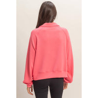 Half-Zip Collar Pullover
