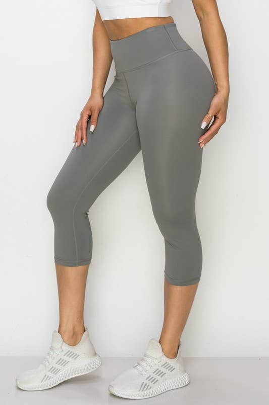 Activewear Capri W/ Hidden Pocket