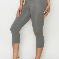 Activewear Capri W/ Hidden Pocket