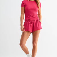 Breeze Flutter Lined Active Shorts