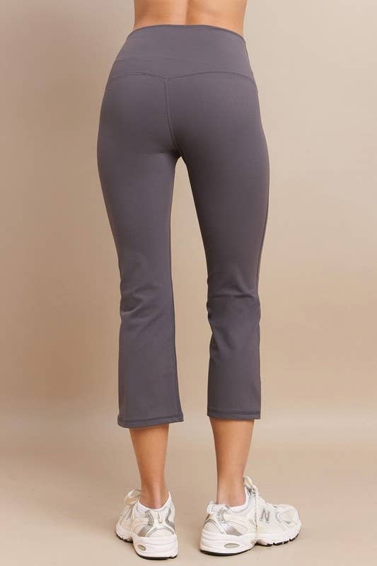 Butterysoft Yoga Flare High Waisted Capri Pants