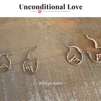 P + P Wild At Heart Mountain Mini Hoop Earrings