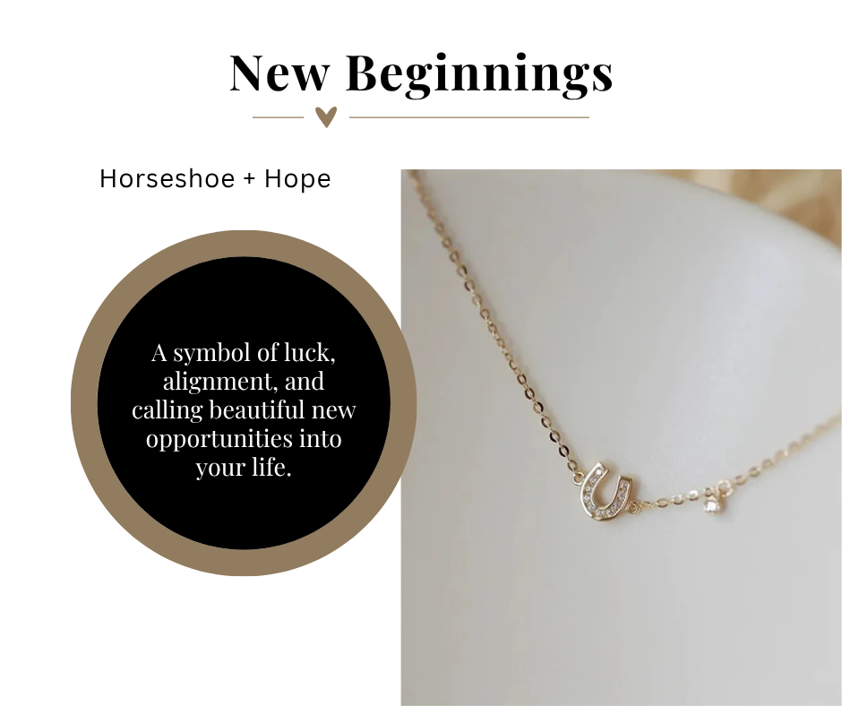 Horseshoe + Hope Dainty Gold Horseshoe Bracelet in Gold or Silver