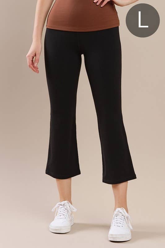 Butterysoft Yoga Flare High Waisted Capri Pants