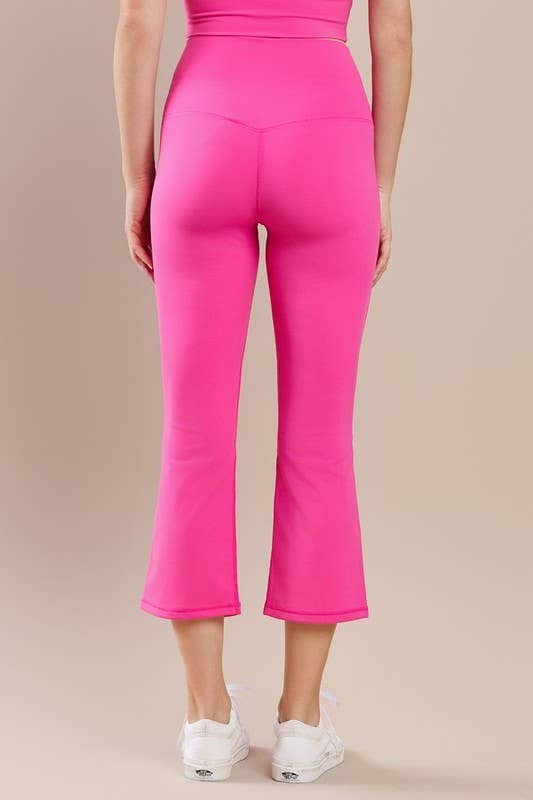 Butterysoft Yoga Flare High Waisted Capri