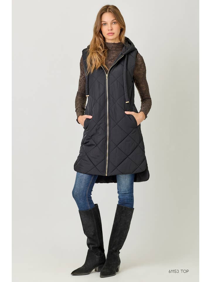 Quilted Puffer Vest