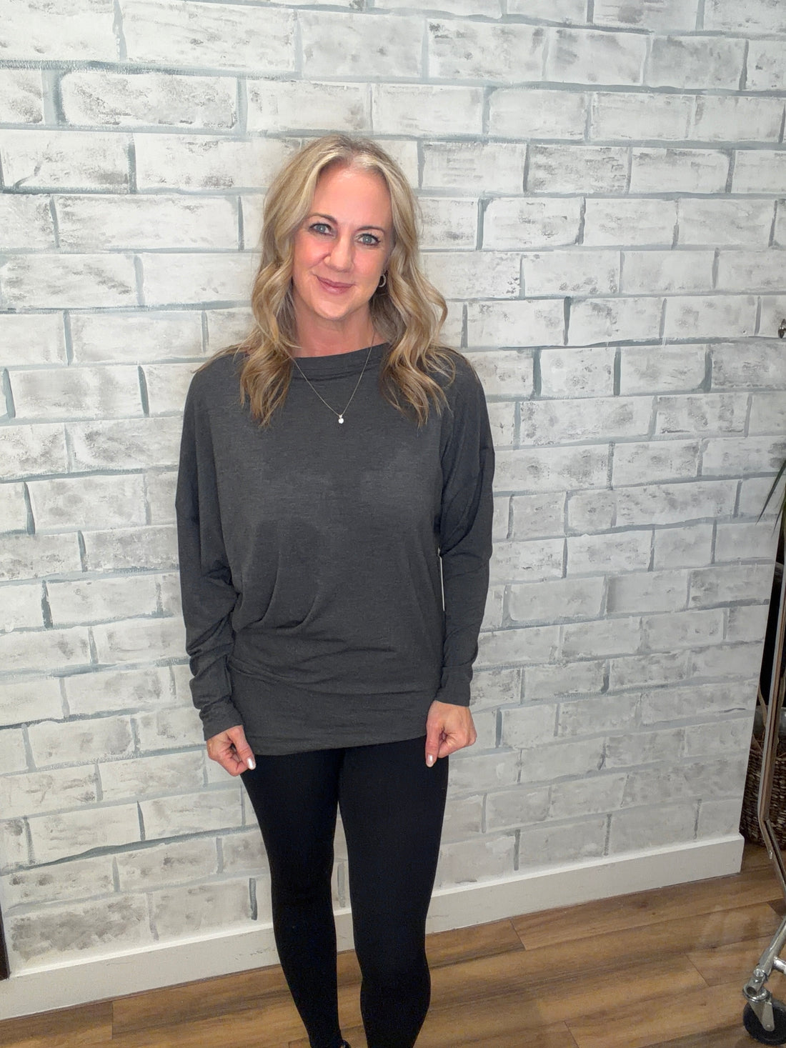Bamboo Dolman Top Long Sleeve