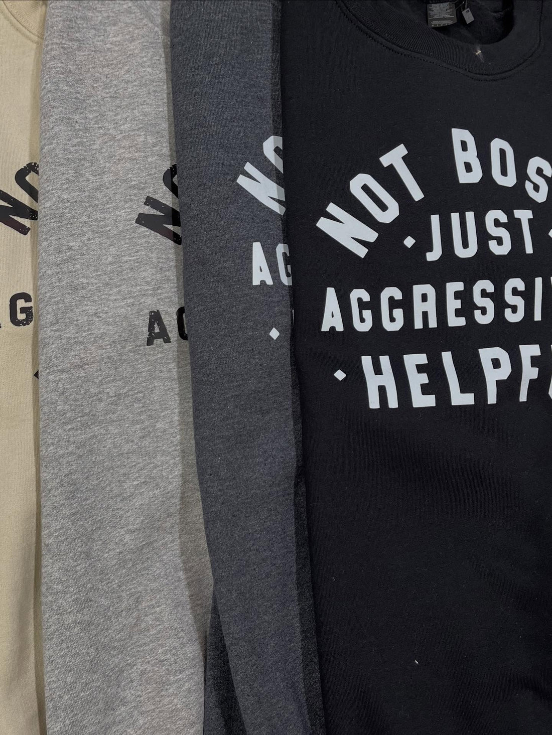 Printed Crew Necks