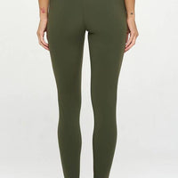 Women's High Rise Crossover Waist Leggings