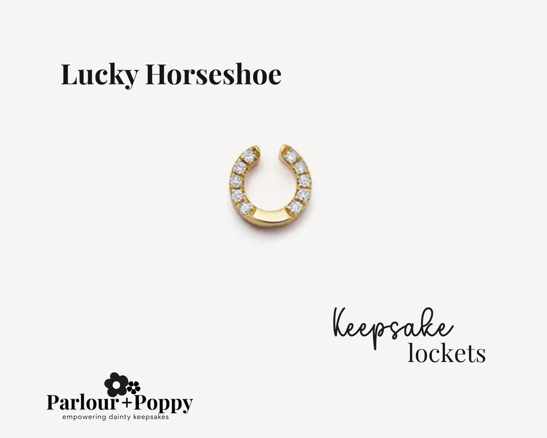 Lucky Horseshoe Diamond Charm
