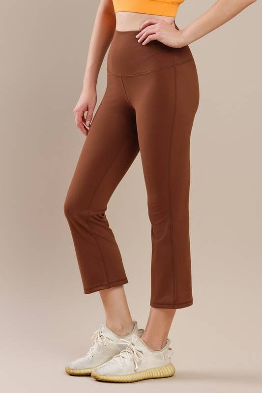Butterysoft Yoga Flare High Waisted Capri