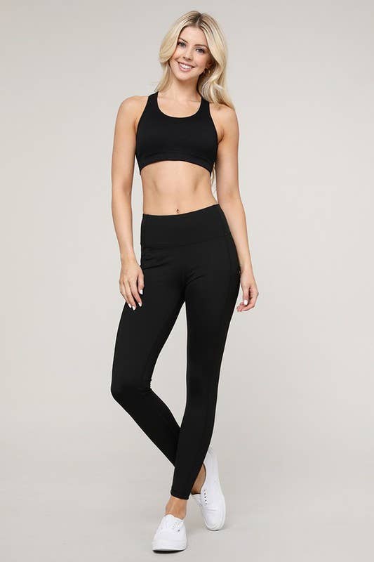 High Waist Tech Pocket Leggings