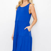 Bohemian Bella Sleeveless Layered Dress