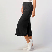 Brushed Rib Knit Lounge Capri