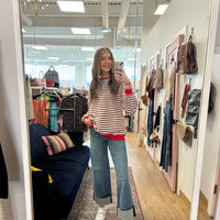 Striped Multicolour Long-Sleeve Sweater