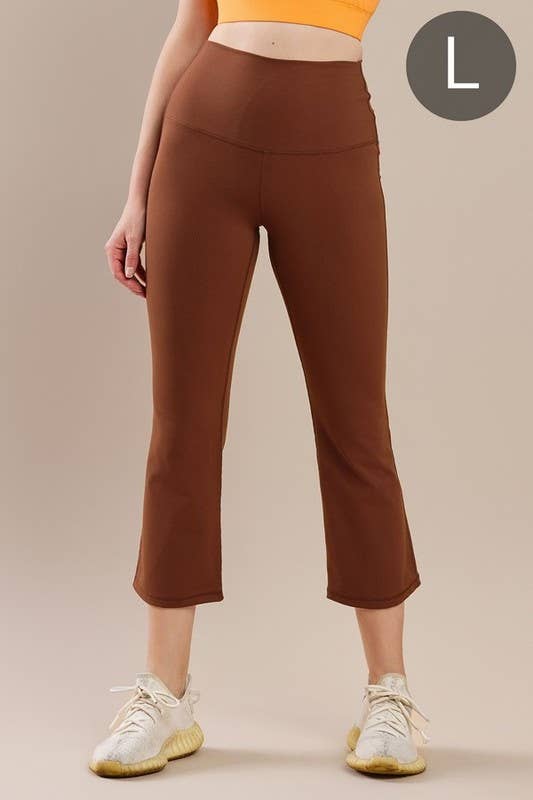 Butterysoft Yoga Flare High Waisted Capri Pants