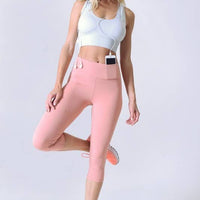 Activewear Capri W/ Hidden Pocket