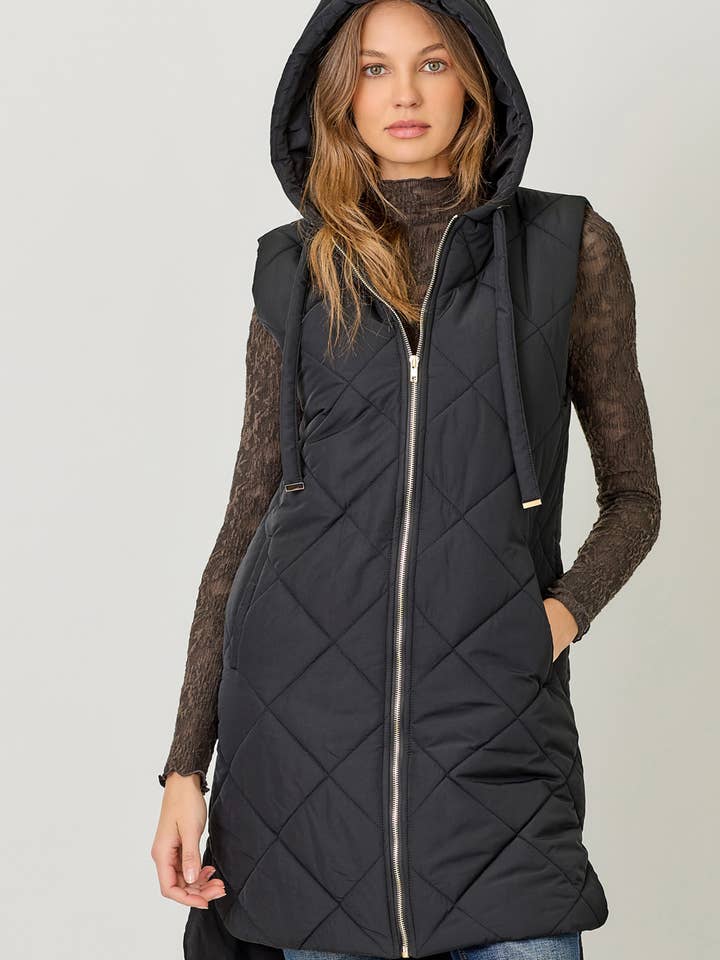 Quilted Puffer Vest