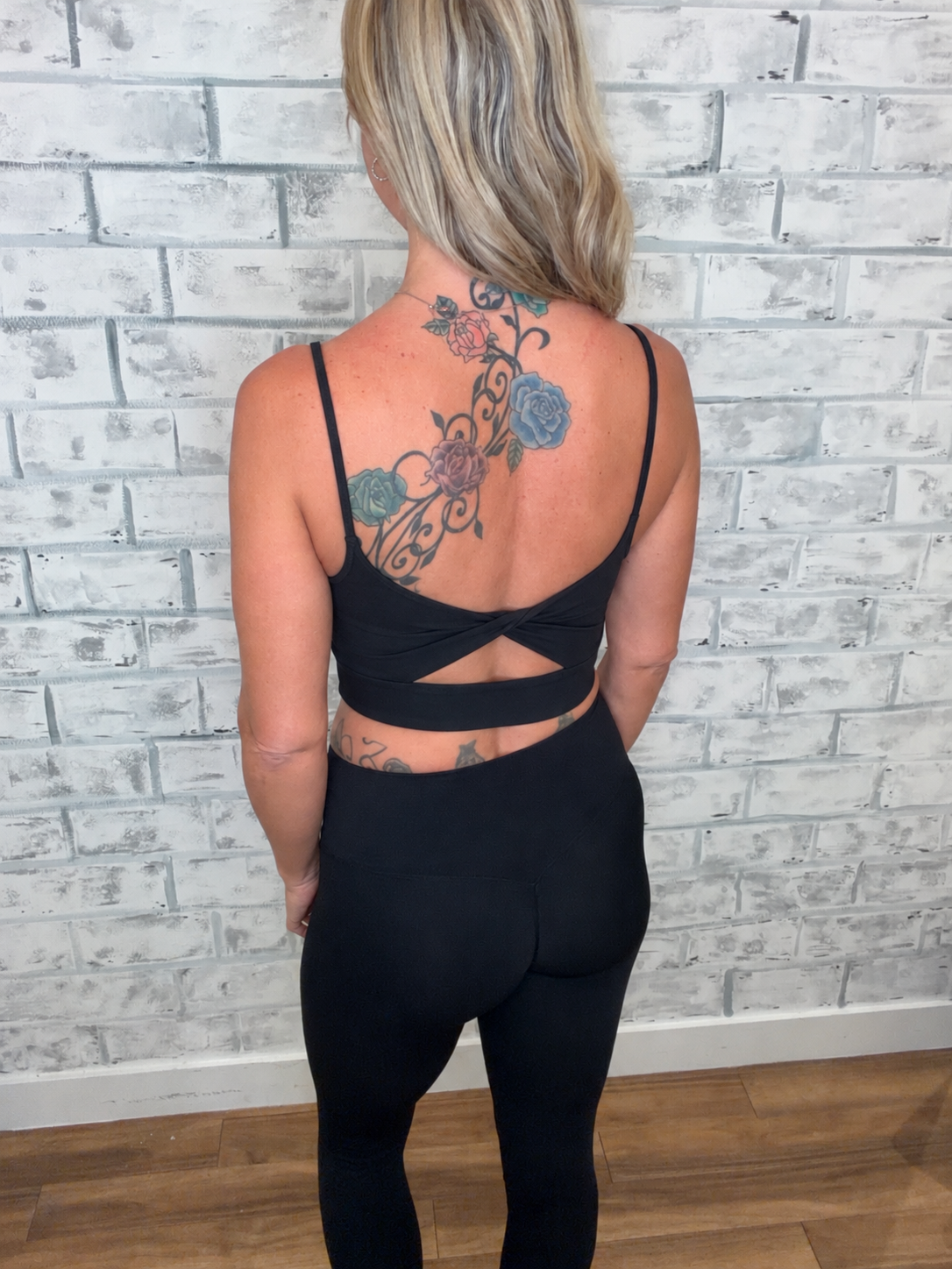 Twist Back Bra