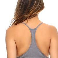 Criss Cross Ribbed Bralette
