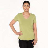 Bamboo Rylie V-Neck Tee