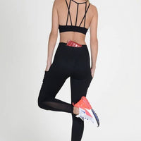 Mesh Leggings with Moto Pockets
