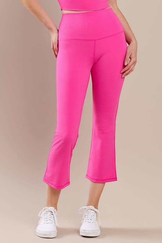 Butterysoft Yoga Flare High Waisted Capri