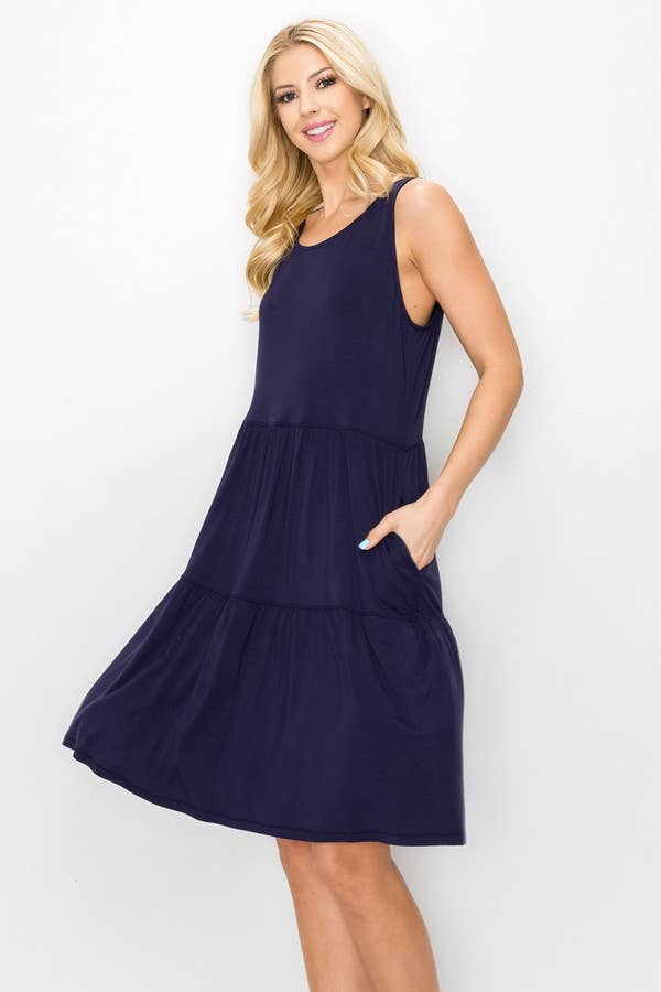 Bohemian Bella Sleeveless Layered Dress